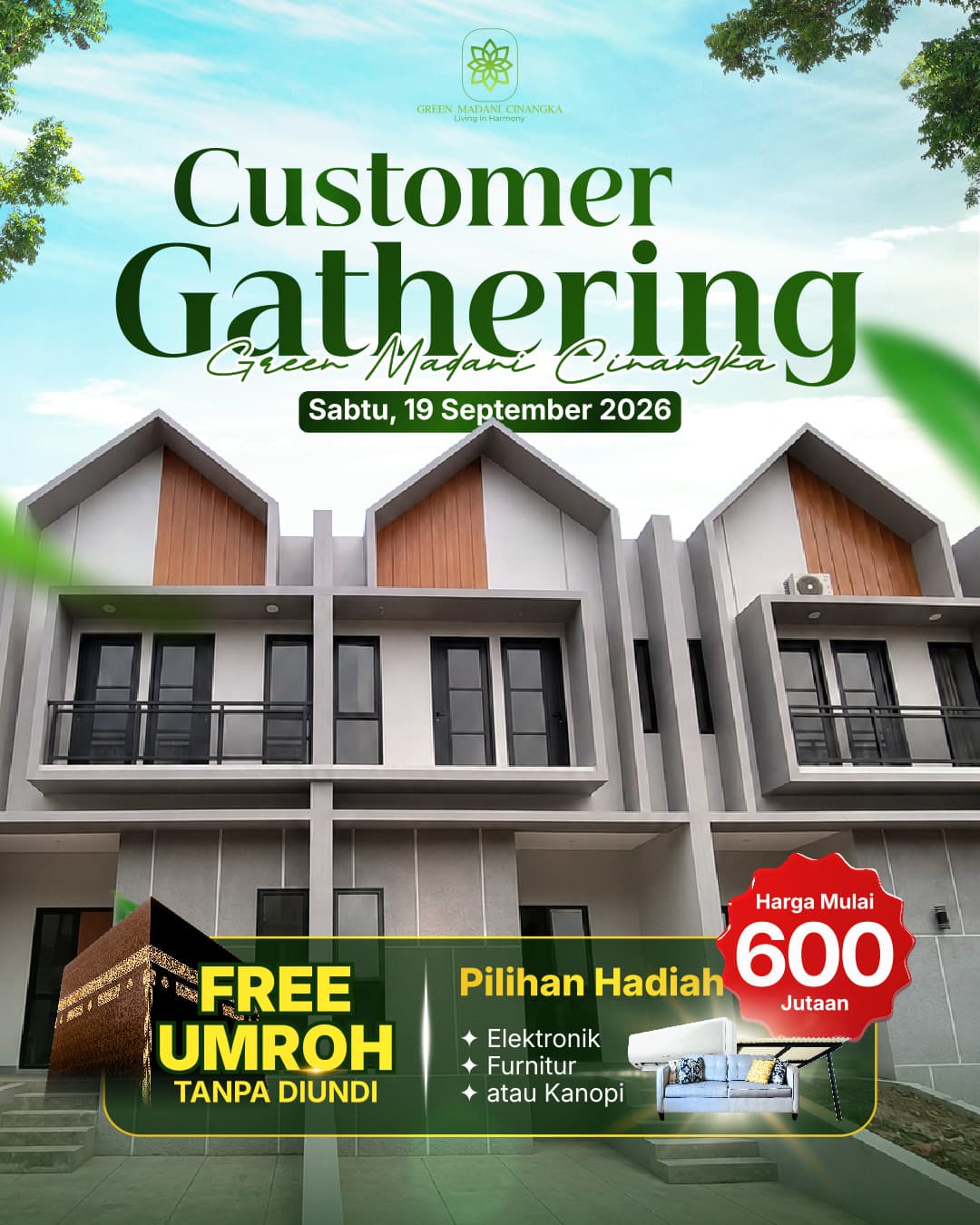 Customer Gathering Green Madani Cinangka September 2026